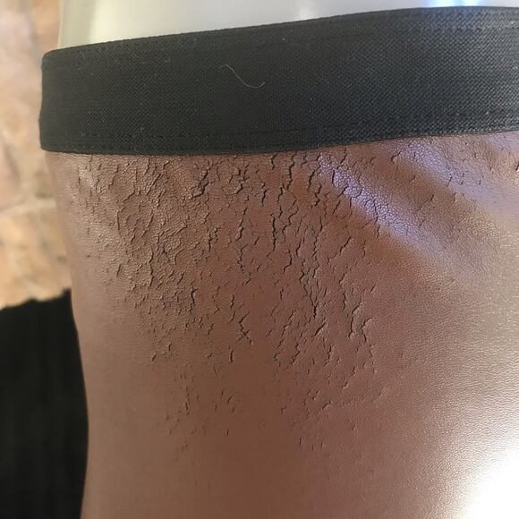 BCBG Riding Pants Brown Gray Zipped Ankles Women's Size Small - Picture 6 of 9